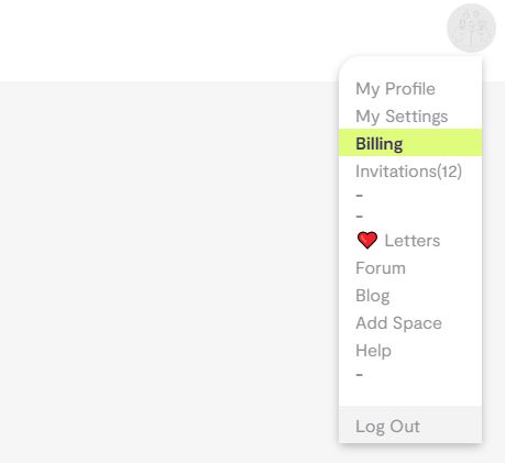 billing setting